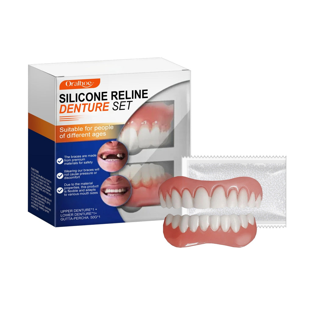 Silicone Reline Denture Set 🦷